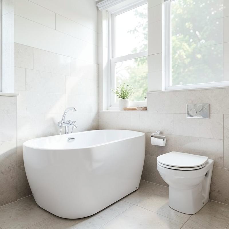 Modern bathroom plumbing in Scarborough
